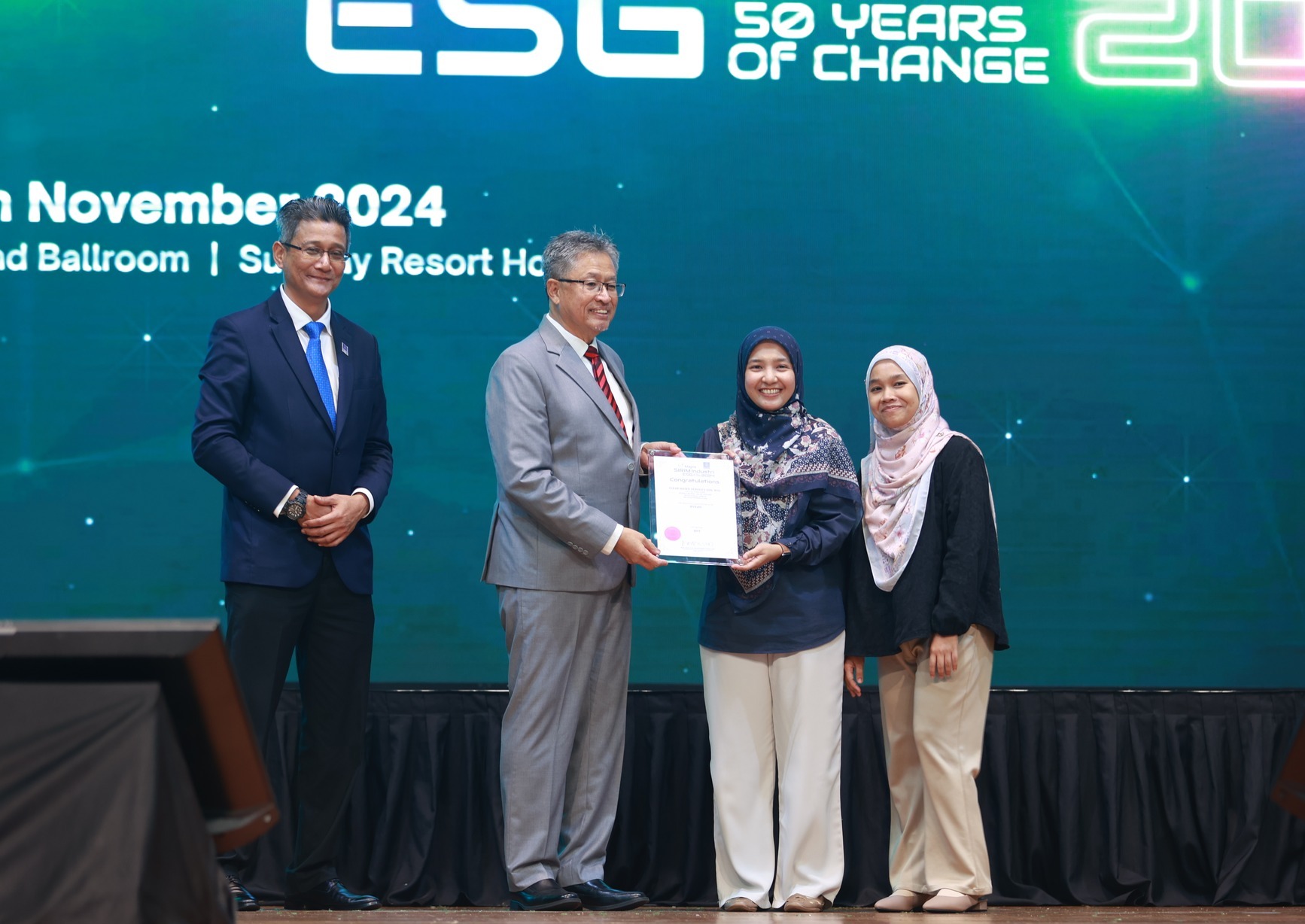 CWS Honored at Majlis SIRIM Industry ESG 2024